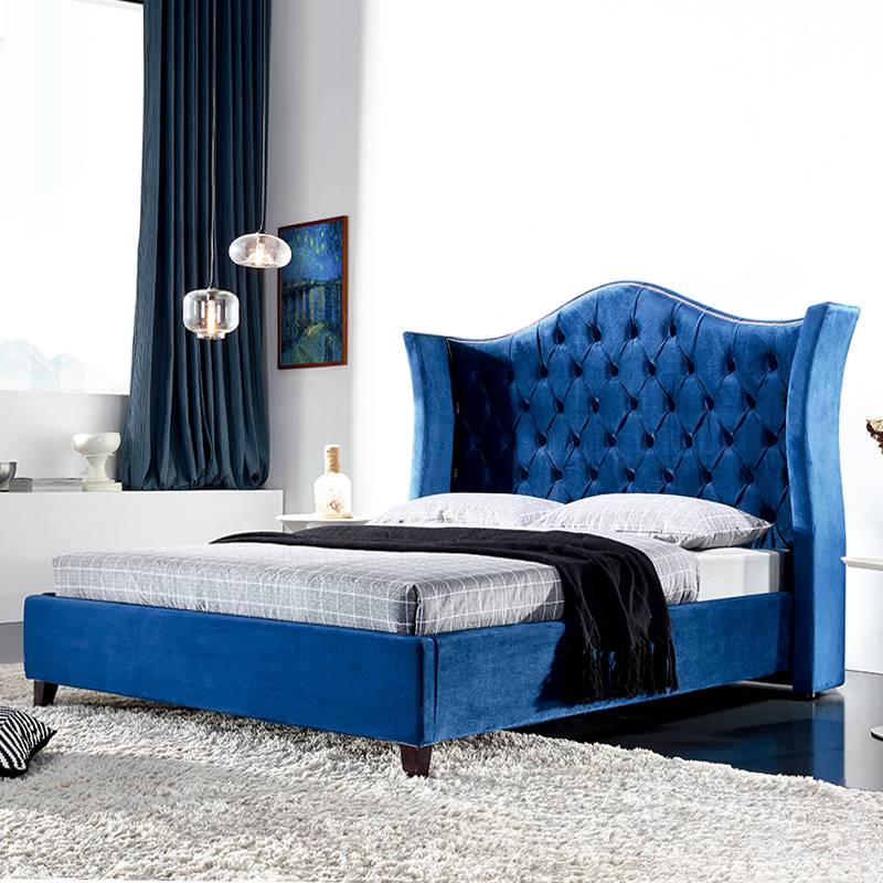 Unique designs American style king size wooden divan bed G1810#