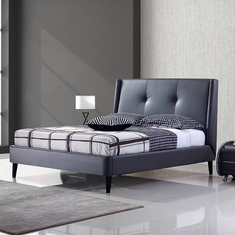 European designs hot sale latest double bed designs G1819#