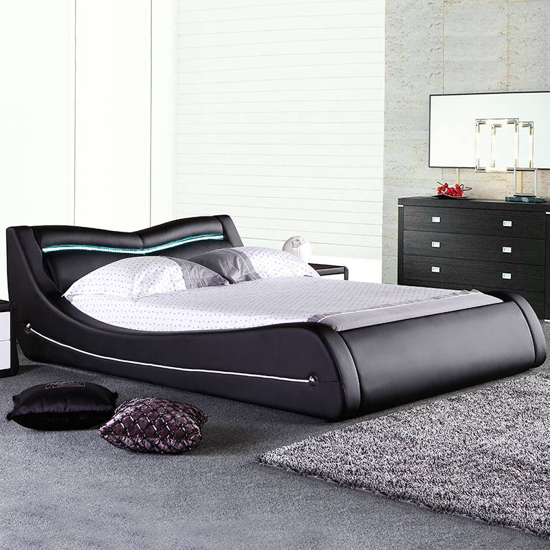 Modern furniture new design led bed G1030#