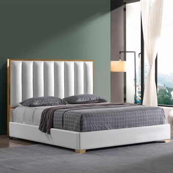 Metal frame modern double bed G1880#