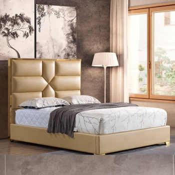 Metal frame modern double bed G1885#
