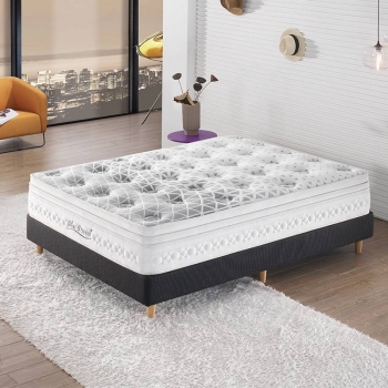 Anti-bacteria and mite-proof pillow top memory foam mattress CF18-02#