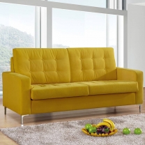 Yellow fabric cover sofa bedroom sofa office  sofa A809#