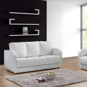 Leather sofa for Small family livingroom A818# 