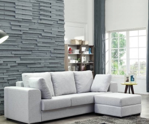 Hot selling high quality living room fabric sofa C01-1#