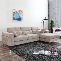 European Style Corner Modern Living Room fabric cover Sofa B1010#