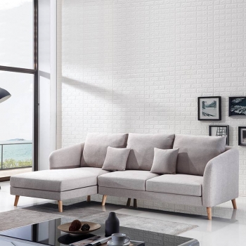 Modern design sectional soft sofa B1029#